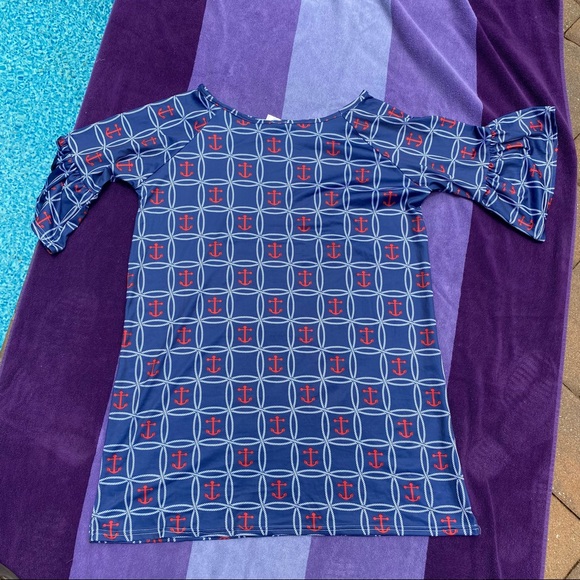 Lexi York Anchor Swim Coverup - Picture 2 of 6